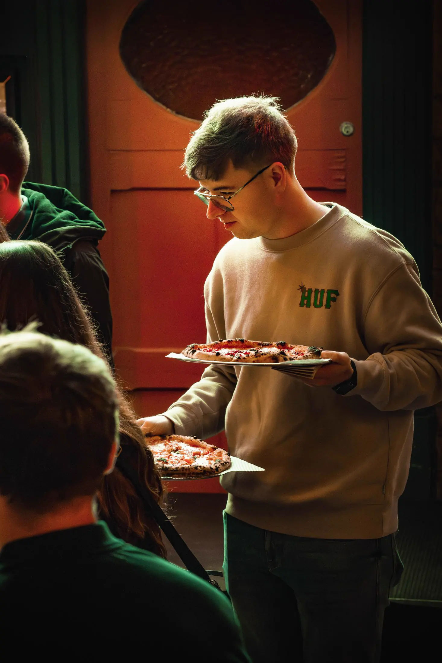 Broke Boy Pizza at Peddler Mac's